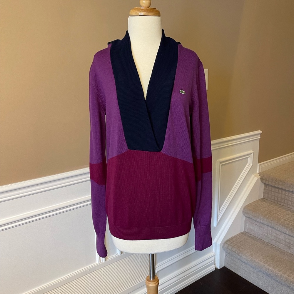 Colourful Lacoste Sweater Hoodie